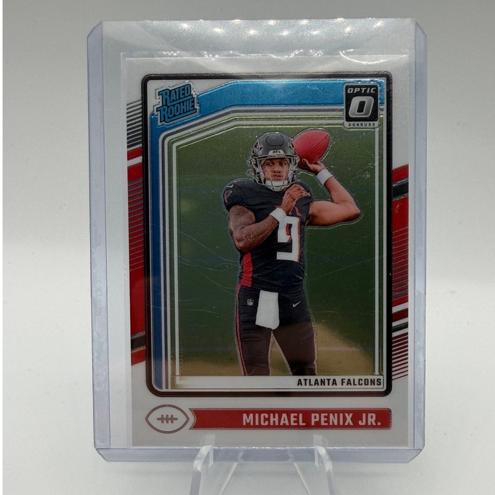 Michael Penix Jr 2024 Panini Donruss Optic Rated Rookie #279 NFL Atlanta Falcons